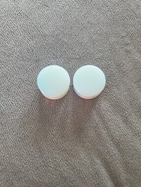 11/16" Blue Opalite Glass Plugs